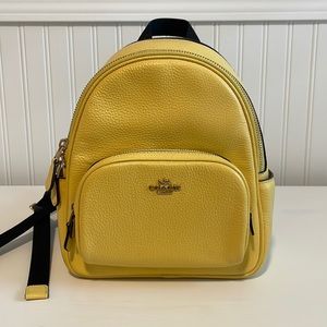 Coach Mini Court Backpack - Yellow